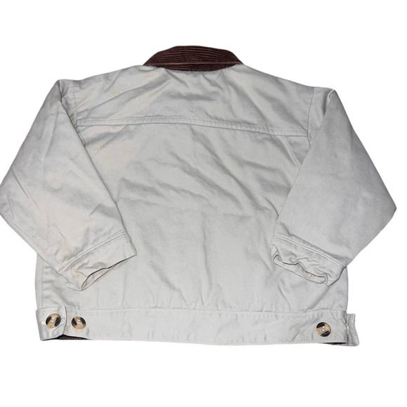 RARE🍯Vintage Winnie the Pooh 100 Acre Collection Embroidered Khaki Jacket 24 mon - Picture 5 of 6